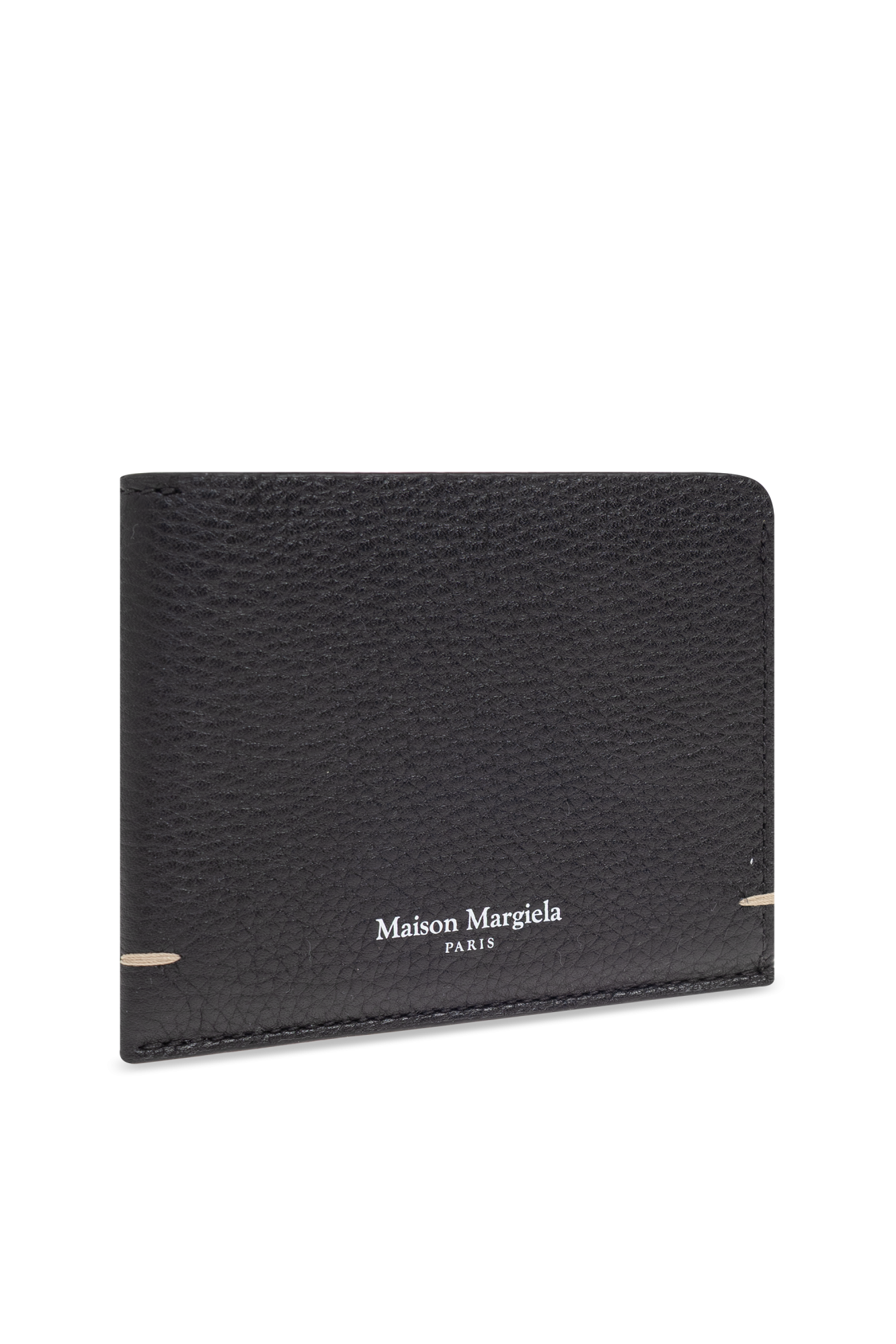 財布・小物その他 MAISON MARGIELA Black Lather Card Holder Black Leather card holder MM6 Maison Margiela - Vitkac Italy